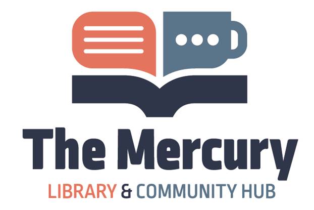 The Mercury Library And Community Hub Logo Colour