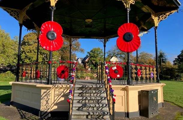 Poppies On Bandstand